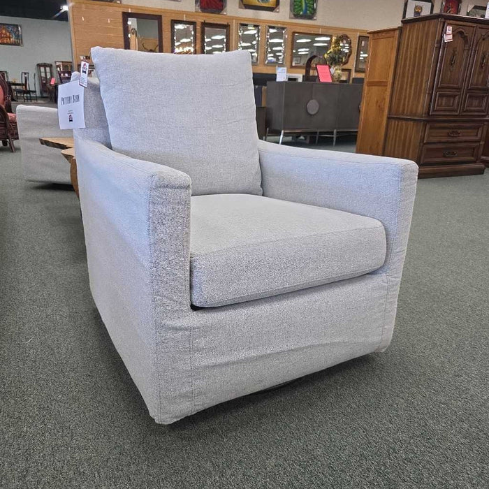 POTTERY BARN SWIVEL GLIDER *SLH*
