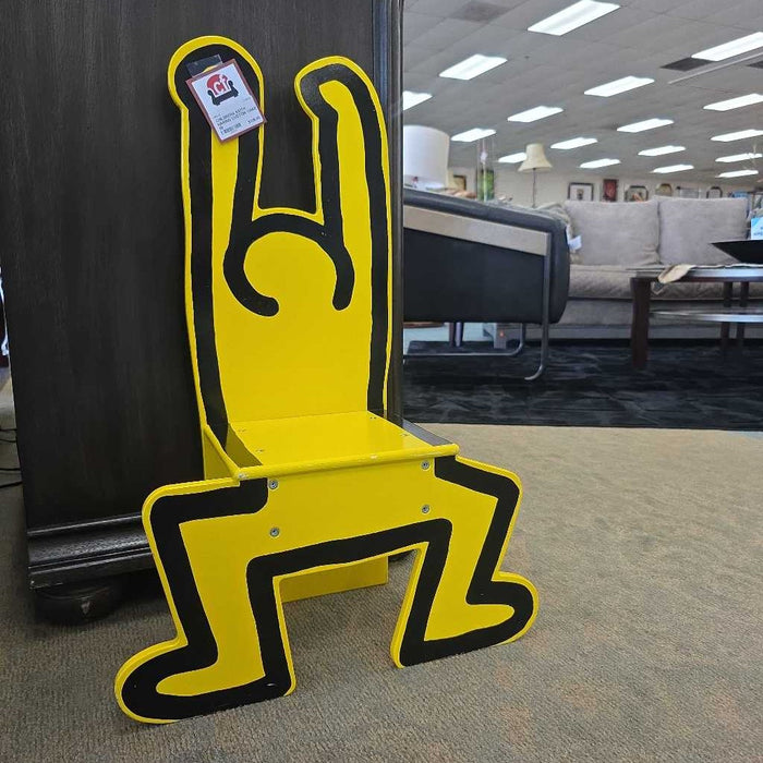 KEITH HARING CUSTOM CHAIR MI
