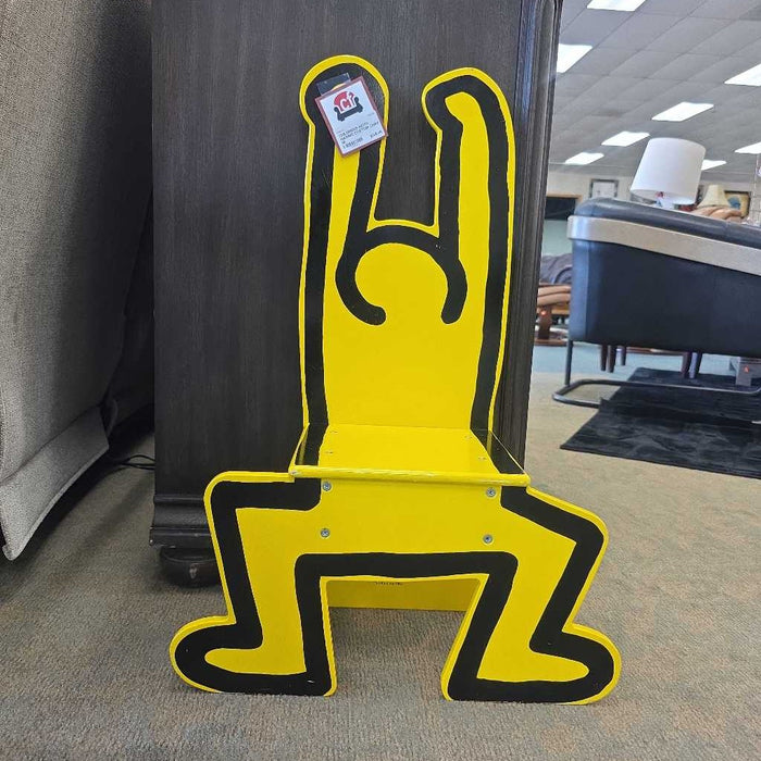 KEITH HARING CUSTOM CHAIR MI