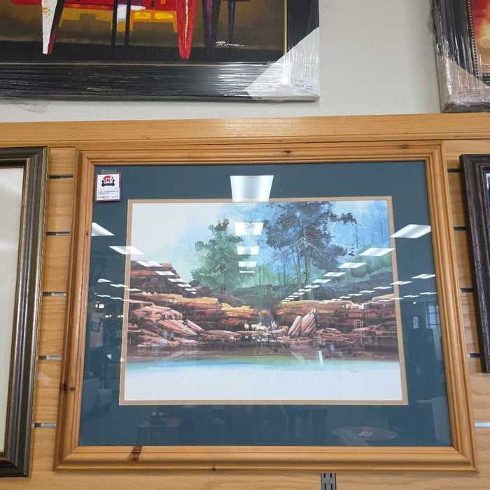 HORSES/NATURE SCENE BAH