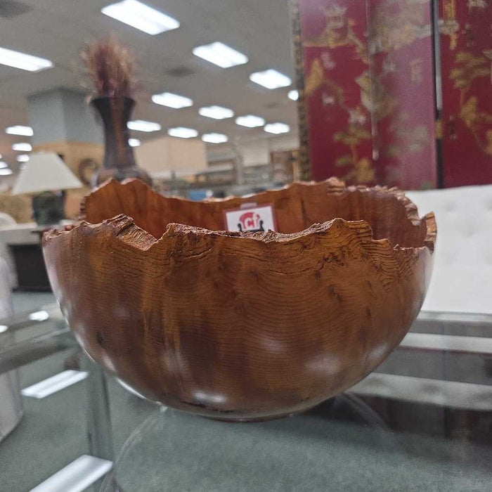 CALI REDWOOD BURL BOWL SK