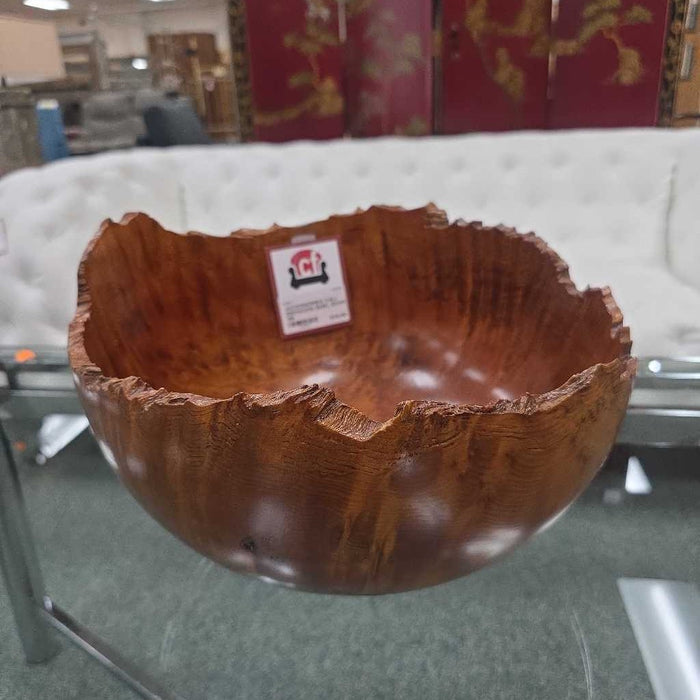 CALI REDWOOD BURL BOWL SK