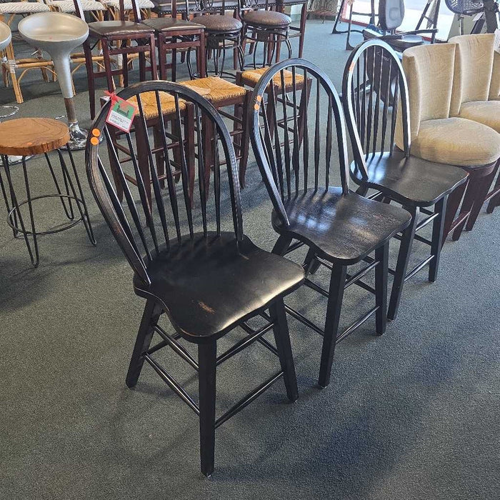 SET OF 3 STOOLS BKS