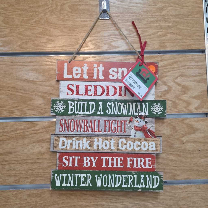 CHRISTMAS WALL DECOR S
