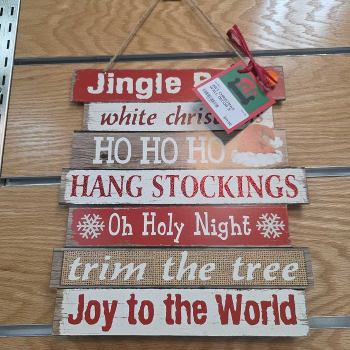 CHRISTMAS WALL DECOR S