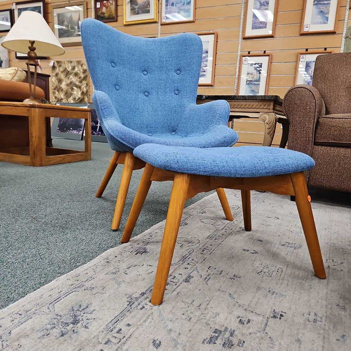 CHAIR WITH OTTOMAN BAH