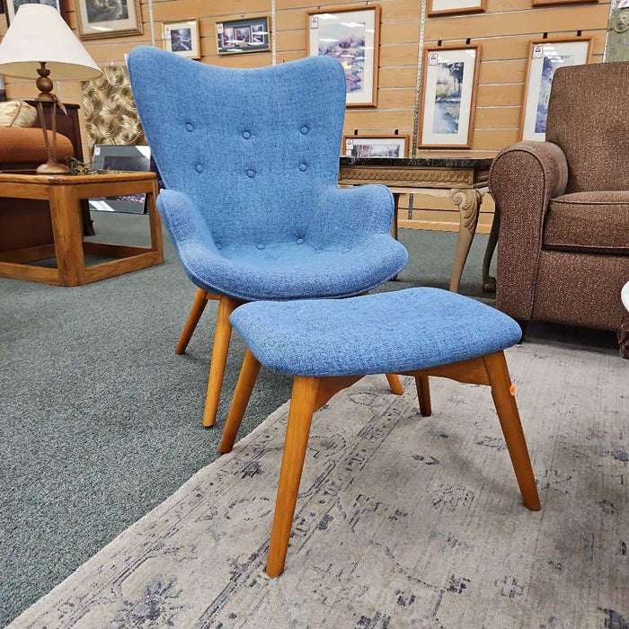 CHAIR WITH OTTOMAN BAH