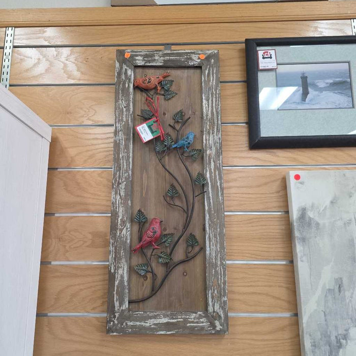 BIRD WALL DECOR LS