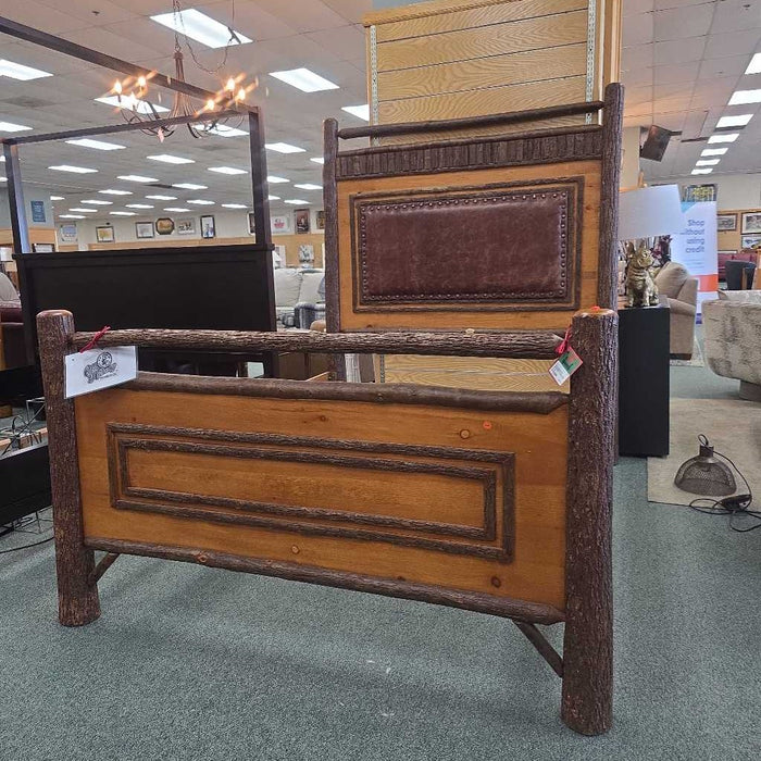 OLD HICKORY QUEEN BED ATH