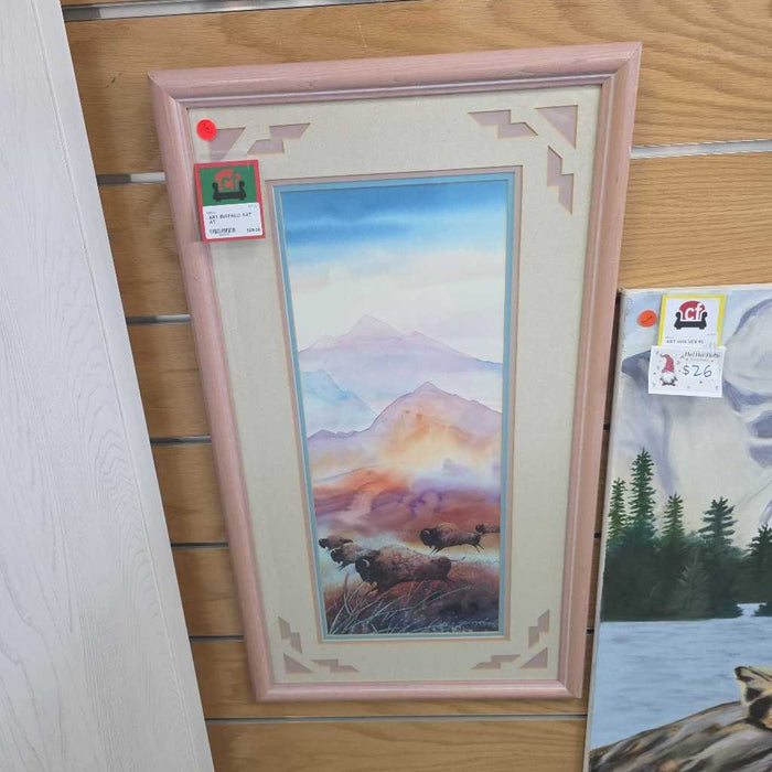 BUFFALO ART AT