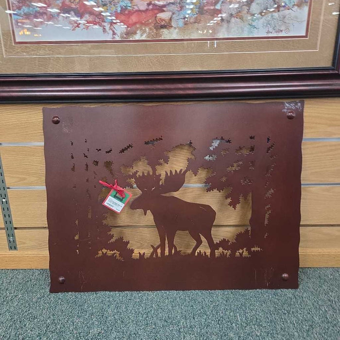 MOOSE WALL DECOR AT