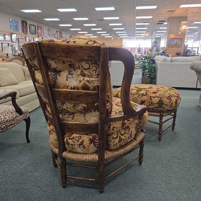 ACCENT CHAIR WITH OTTOMAN BAH