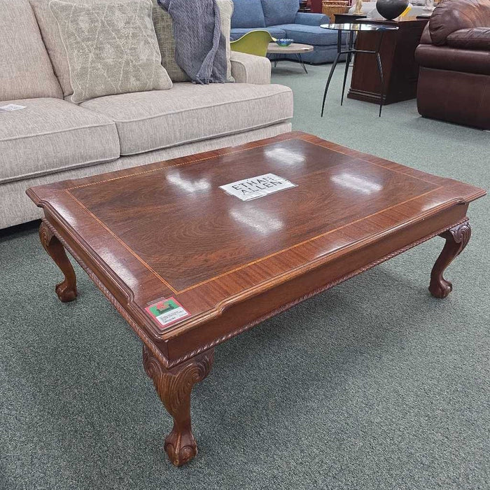 ETHAN ALLEN COFFEE TABLE BTK