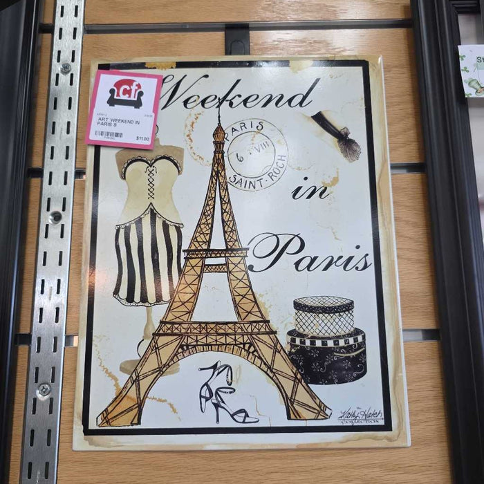 WEEKEND IN PARIS S