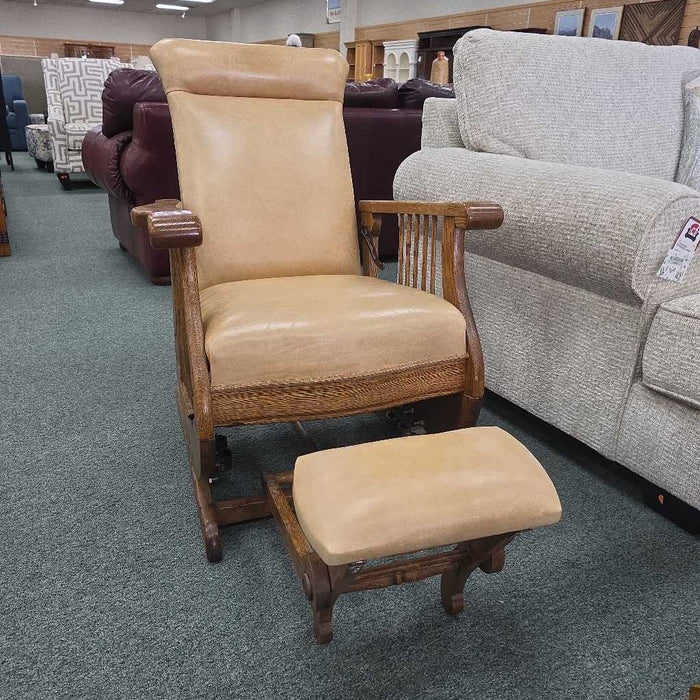 ROCKER WITH PULL OUT OTTOMAN