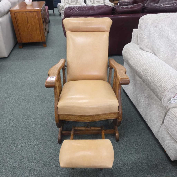 ROCKER WITH PULL OUT OTTOMAN