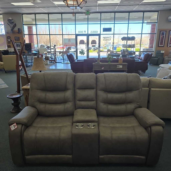 RECLINING LOVESEAT 9634GBR-2