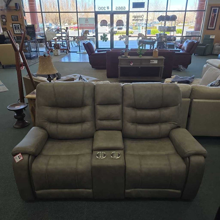 RECLINING LOVESEAT 9634GBR-2