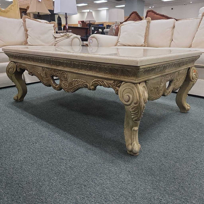 STONE TOP COFFEE TABLE BTK