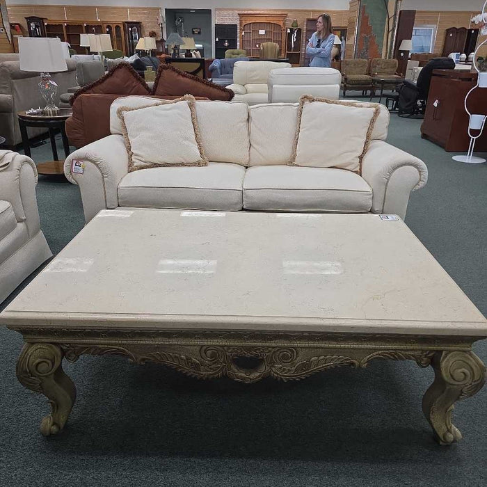 STONE TOP COFFEE TABLE BTK