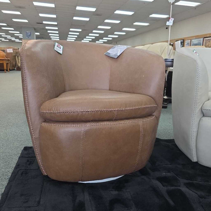 KIERREYS SWIVEL CHAIR CARAMEL