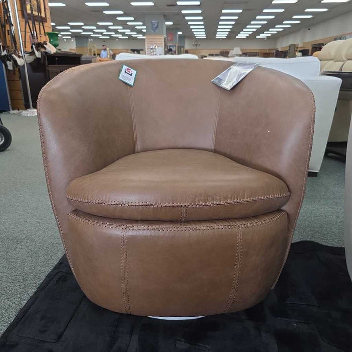 KIERREYS SWIVEL CHAIR CARAMEL