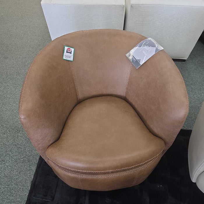 KIERREYS SWIVEL CHAIR CARAMEL