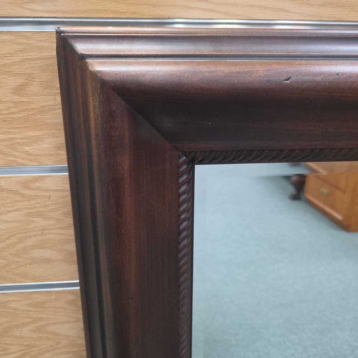 DARK WOOD MIRROR BAH