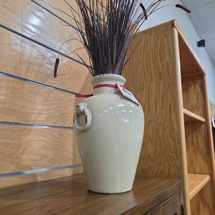 VASE WITH SILK STICKS BA