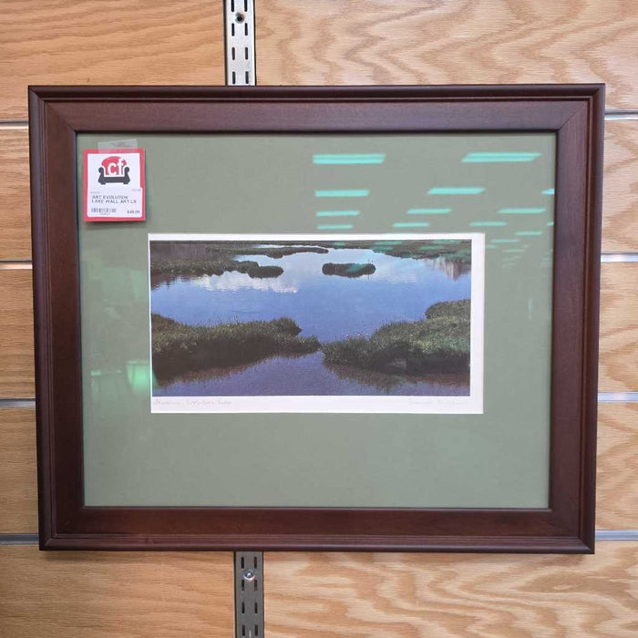 EVOLUTION LAKE WALL ART LS