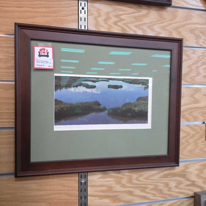 EVOLUTION LAKE WALL ART LS