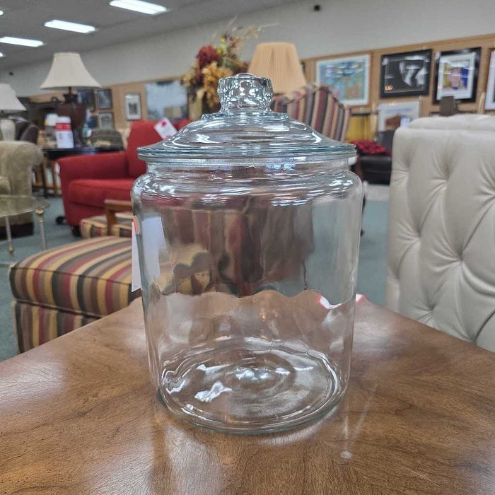 LARGE GLASS JAR WITH LID BT