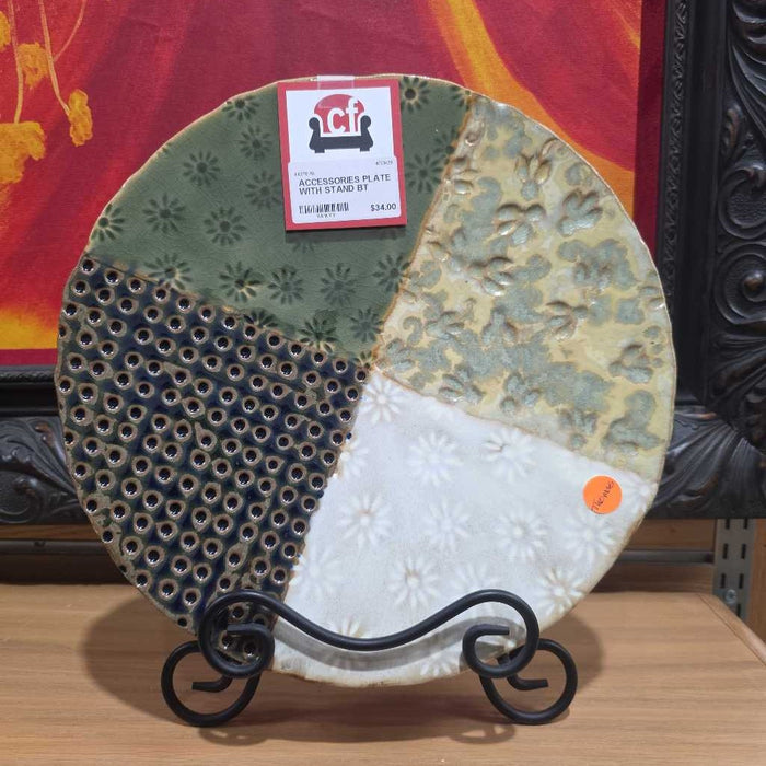 PLATE WITH STAND BT