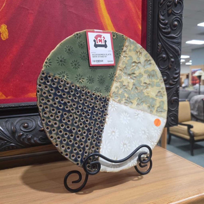 PLATE WITH STAND BT