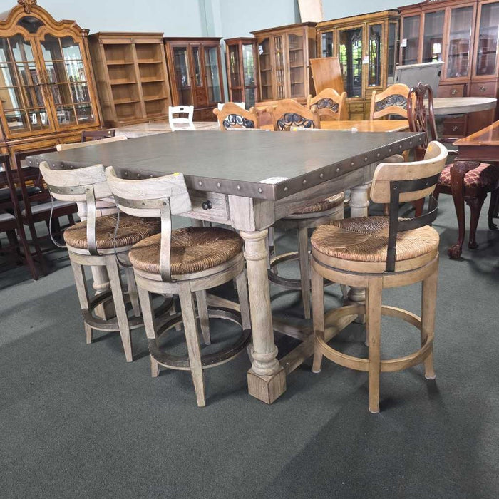 LEXINGTON BISTRO TABLE 6 STOOLS BAHH