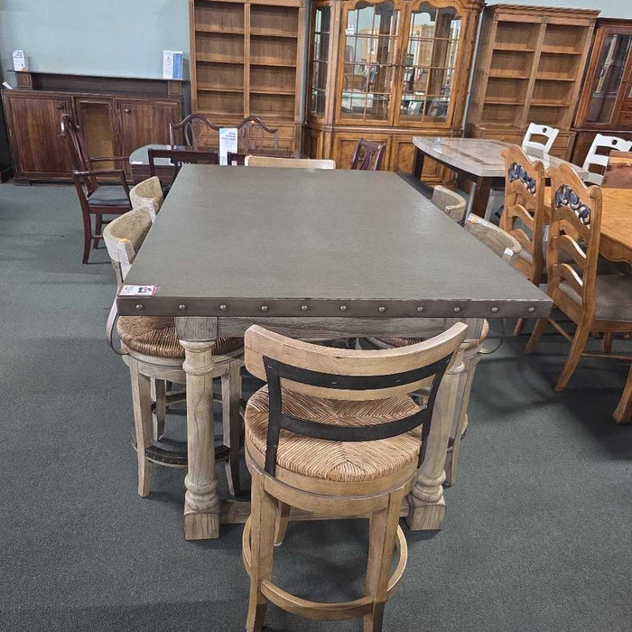 LEXINGTON BISTRO TABLE 6 STOOLS BAHH