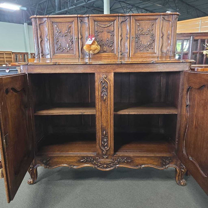FRENCH CARVED SIDEBOARD KLH