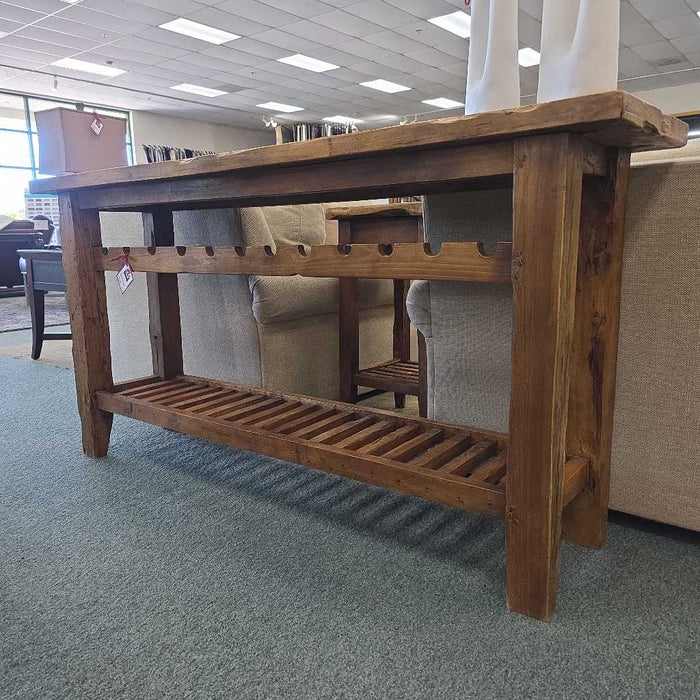 SOFA TABLE WINE RACK LSH