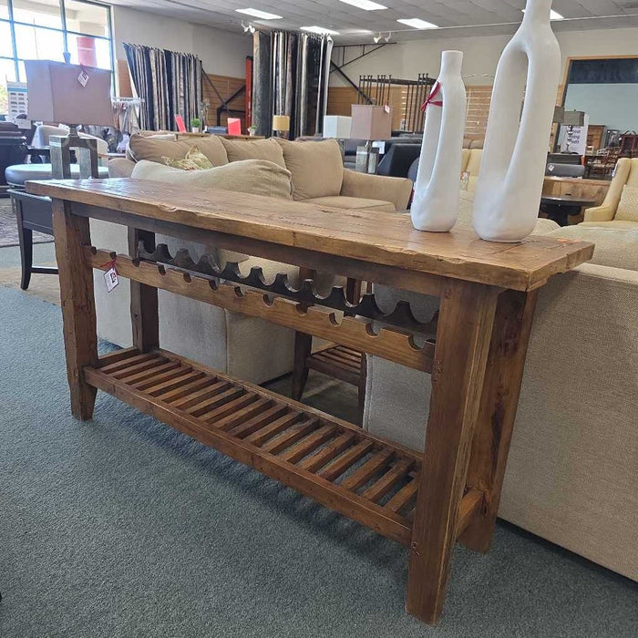 SOFA TABLE WINE RACK LSH