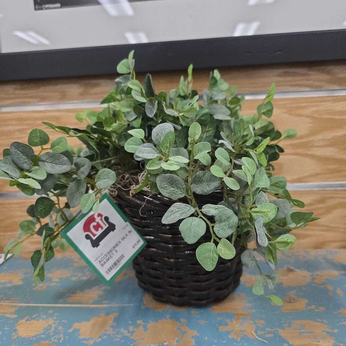 SILK IN BASKET S
