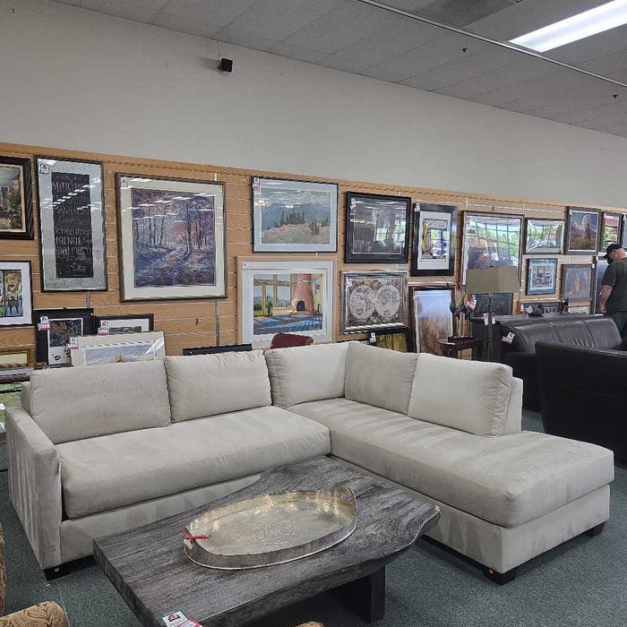 2 PIECE SECTIONAL BSLK