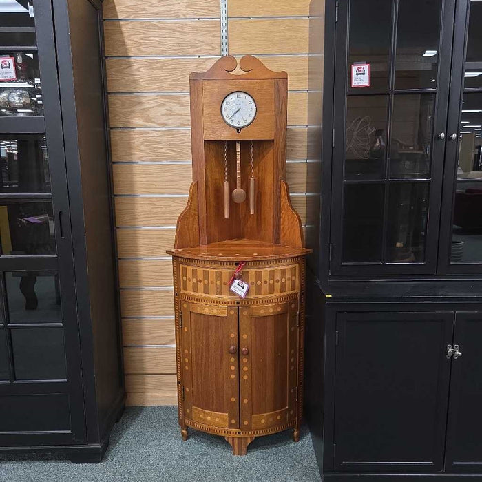 CORNER GRANDFATHER CLOCK BTK