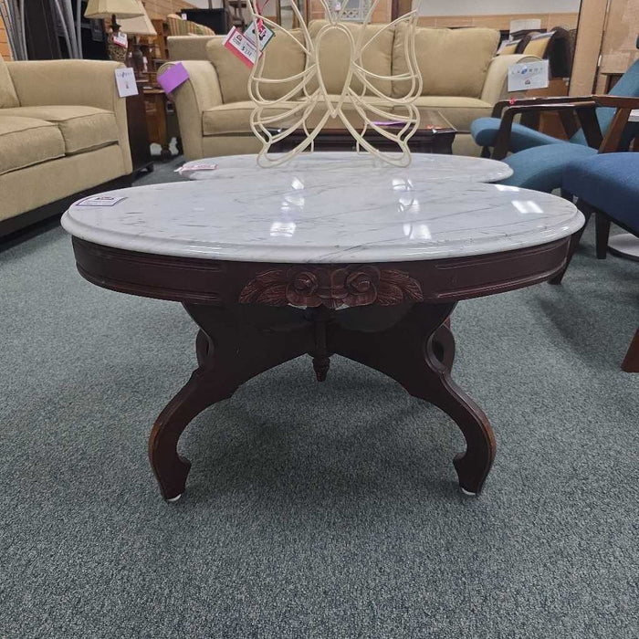 MARBLE TOP COFFEE TABLE BST