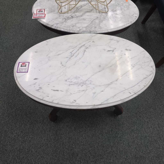 MARBLE TOP COFFEE TABLE BST