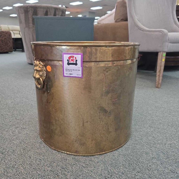 BRASS BIN DECOR KL