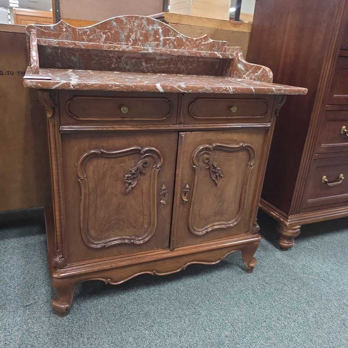 VANITY WITH MARBLE TOP BST