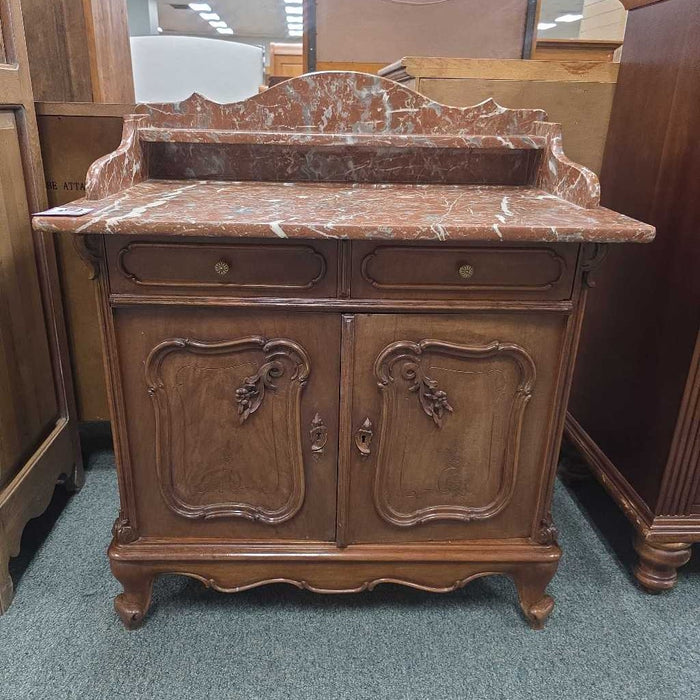 VANITY WITH MARBLE TOP BST
