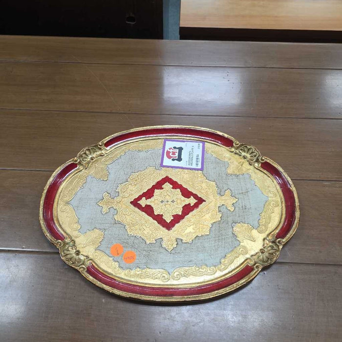 RED/GOLD PLATE S