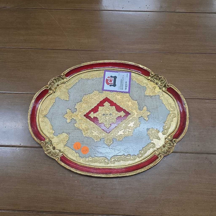 RED/GOLD PLATE S