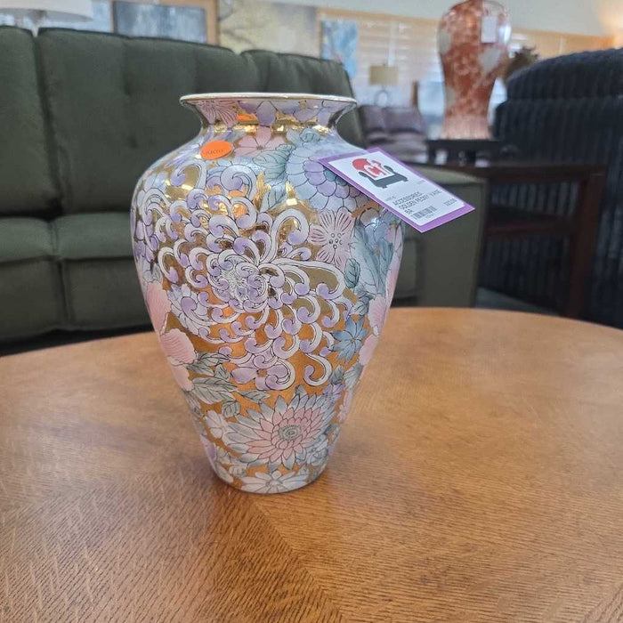 GOLDEN PEONY VASE BA